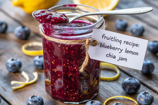 🫐FRUITLINQ RECIPE FEATURE: BLUEBERRY LEMON CHIA JAM