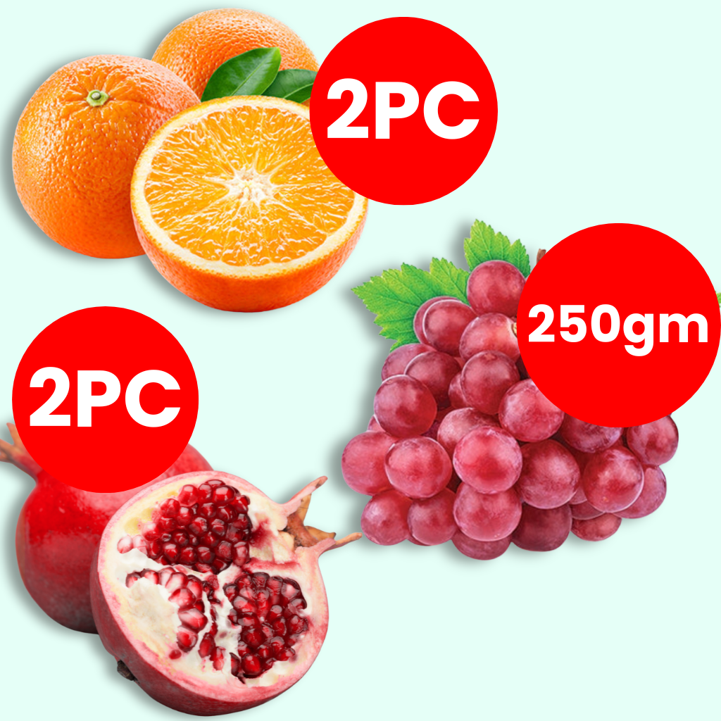 Citrus Grape Pom Mix