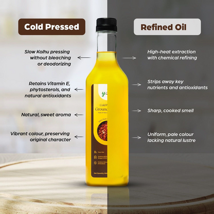Yora Cold Pressed Groundnut Oil 1L
