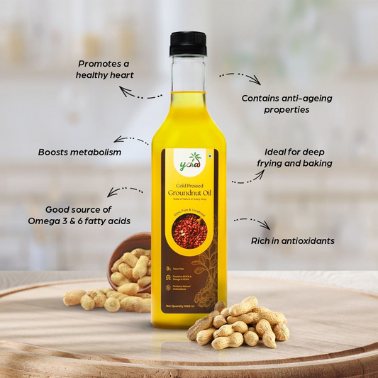 Yora Cold Pressed Groundnut Oil 1L