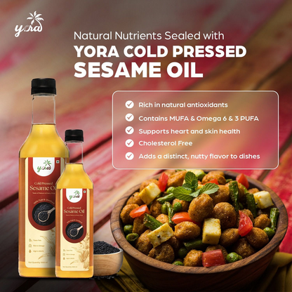 Yora Cold Pressed Sesame Oil 500ml